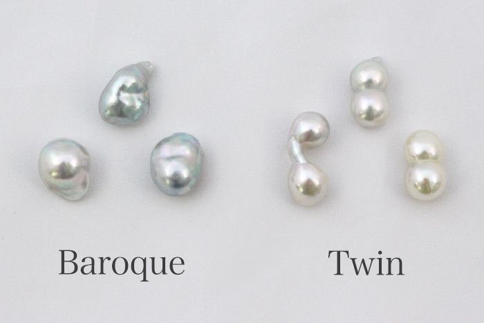 バロック真珠とツイン